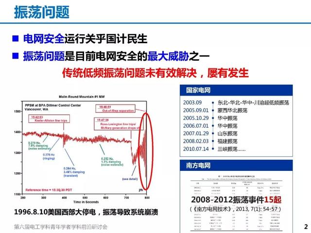 青年學(xué)者成果推薦｜清華大學(xué)陳磊——基于暫態(tài)能量流的電力系統(tǒng)振蕩分析