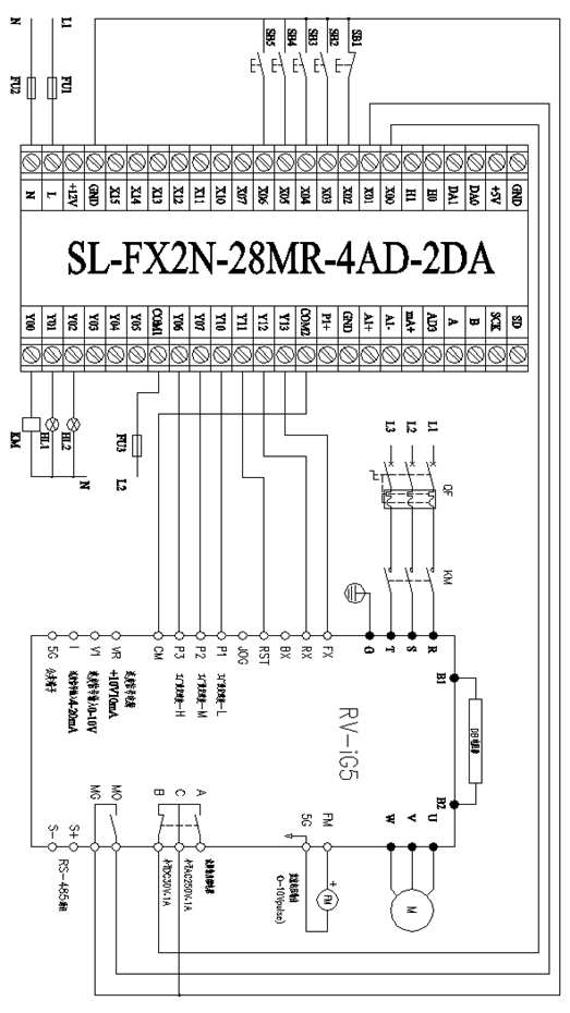 用PLC實(shí)現(xiàn)變頻器的有級(jí)調(diào)速