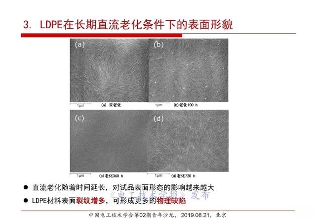 報(bào)告｜清華大學(xué)張靈：直流電纜絕緣材料電場(chǎng)老化及空間電荷抑制