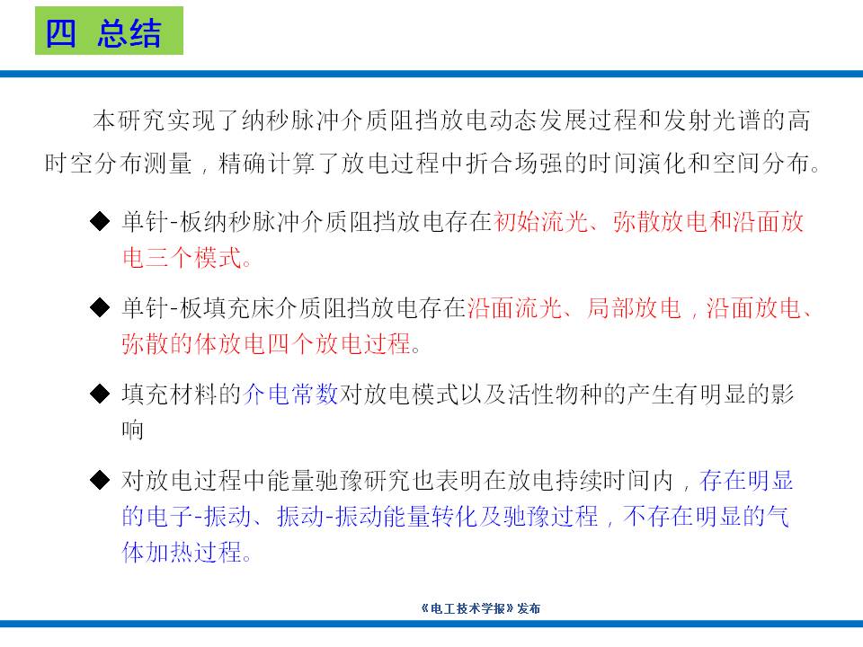 大連理工大學楊德正教授：納秒脈沖放電等離子體技術(shù)的研究新成果