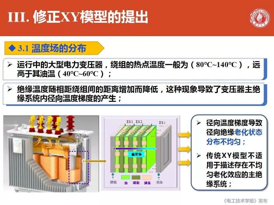 廣西大學(xué)劉捷豐博士：變壓器主絕緣系統(tǒng)修正XY模型的最新研究成果