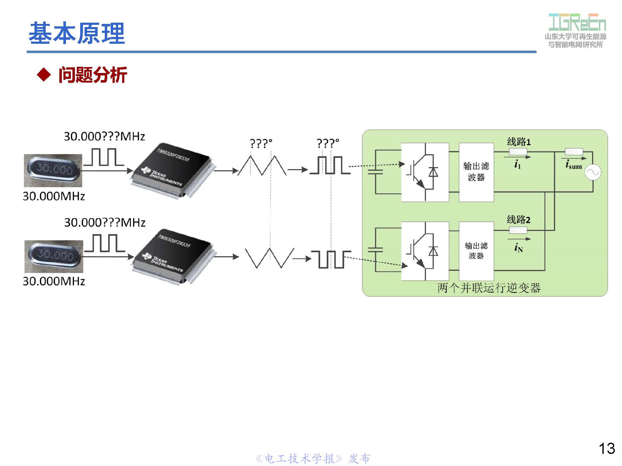 山東大學(xué)高峰教授：分布式并網(wǎng)變換器的脈寬調(diào)制協(xié)調(diào)控制