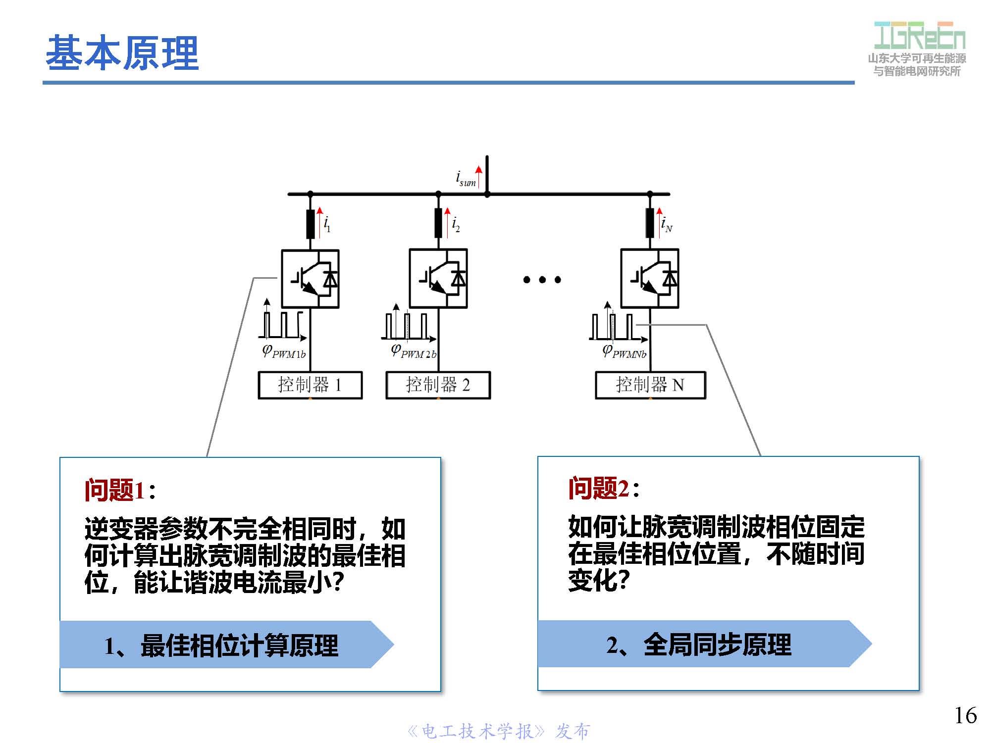 山東大學(xué)高峰教授：分布式并網(wǎng)變換器的脈寬調(diào)制協(xié)調(diào)控制