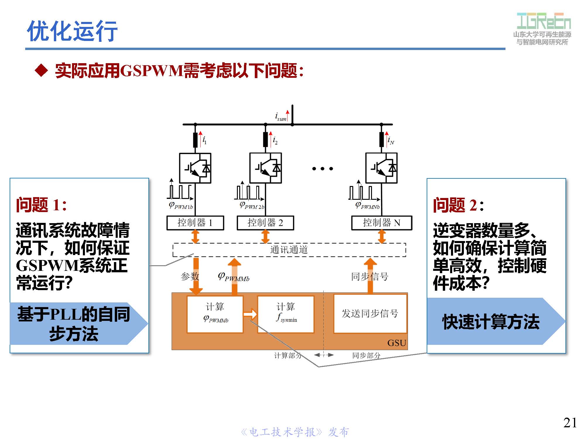 山東大學(xué)高峰教授：分布式并網(wǎng)變換器的脈寬調(diào)制協(xié)調(diào)控制